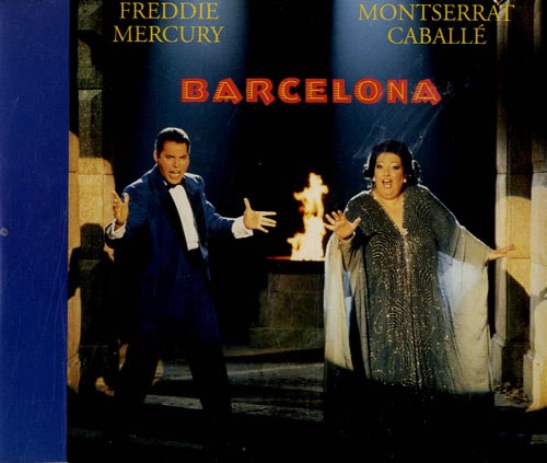 Barcelona single 1992 re-issue