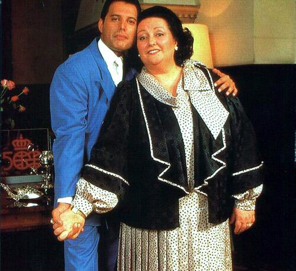 Freddie and Montserrat Caballe, Hotel Ritz, Barcelona 24 March 1987