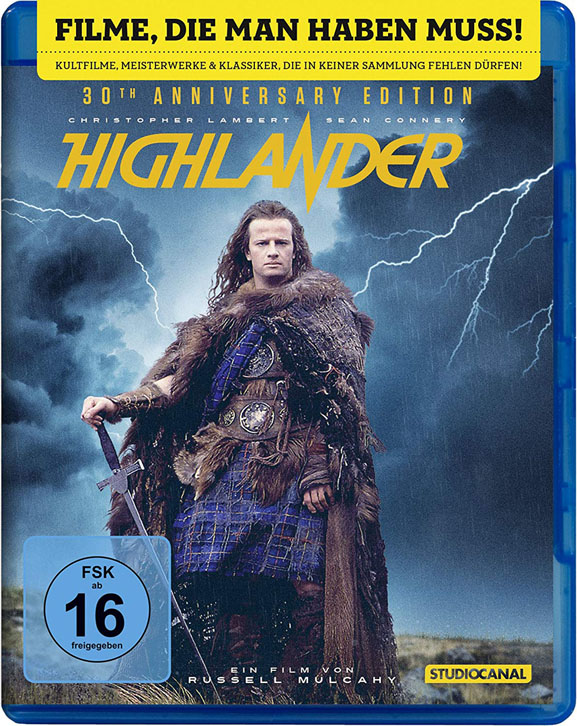 Highlander 30th Anniversary Blu-ray