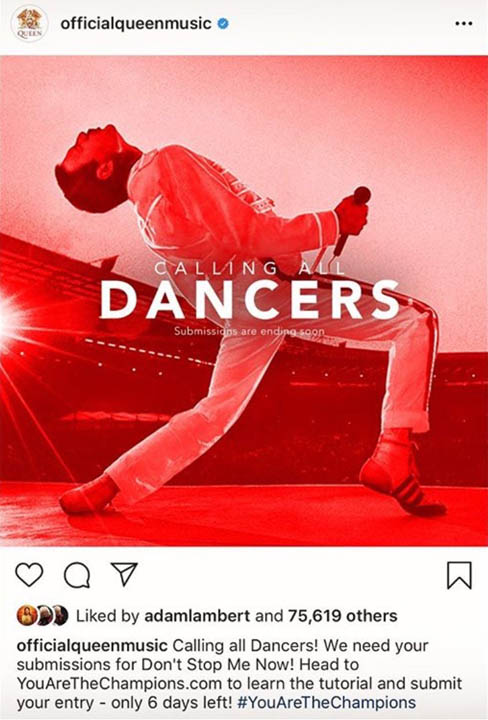 You Are The Champions - for dancers