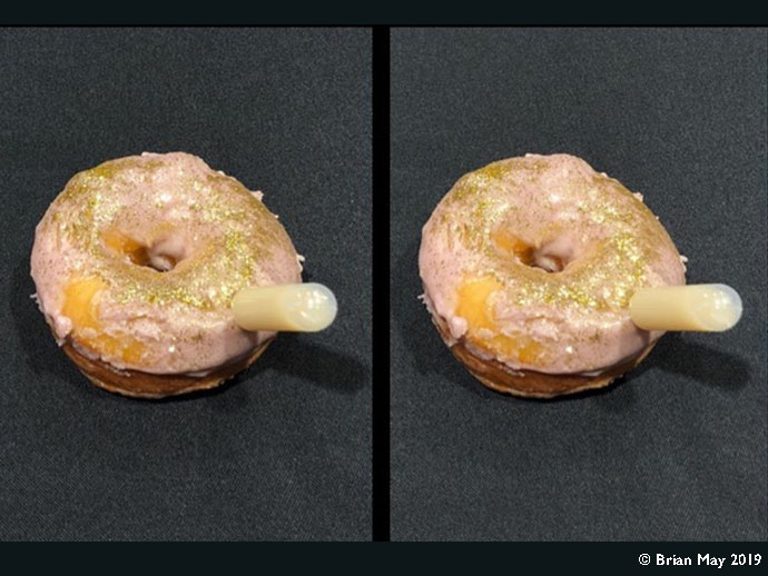 Doughnut - cross-eyed 