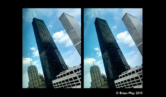 Chicago skyscrapers - parallel