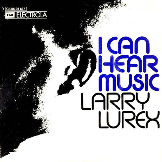I Can Hear Music - single front cover