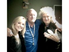 Kerry, ChrisTarrant and Brian May