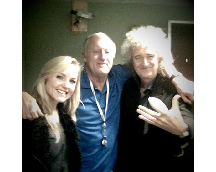 Kerry, ChrisTarrant and Brian May