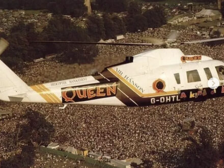 Knebworth Helicopter