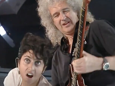 Lady Gaga and Bri MTV VMAs