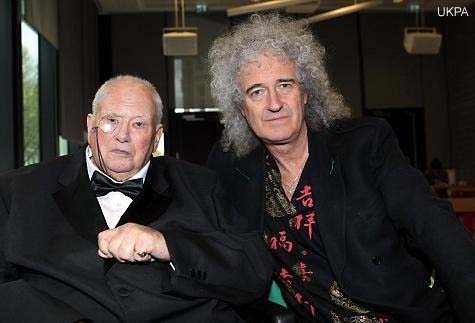 Brian May and Sir Patrick Moore