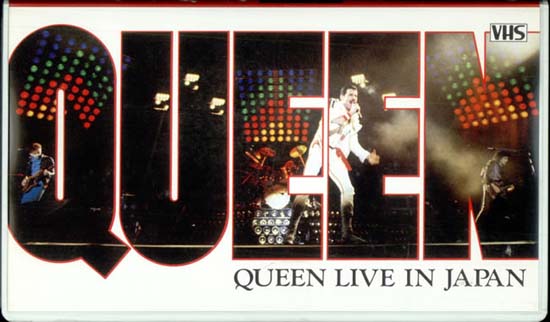 Queen Live In Japan VHS 1983