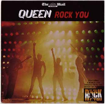 Queen Rock You CD cover