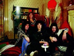 Queen in Freddie's flat