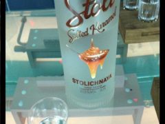 Salted caramel vodka