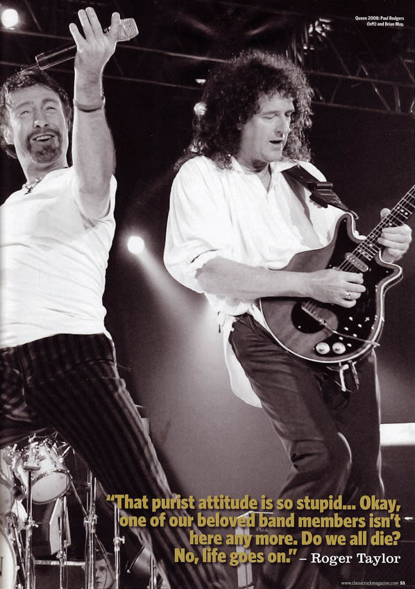 Classic Rock - Paul Rodgers and Brian May