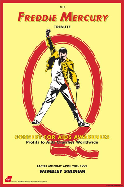 Freddie Mercury Tribute poster