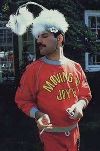 Freddie "Silly Hat Party" 1986.