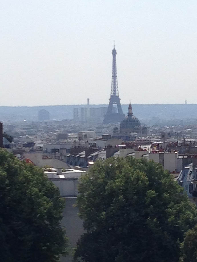 Paris view - mono