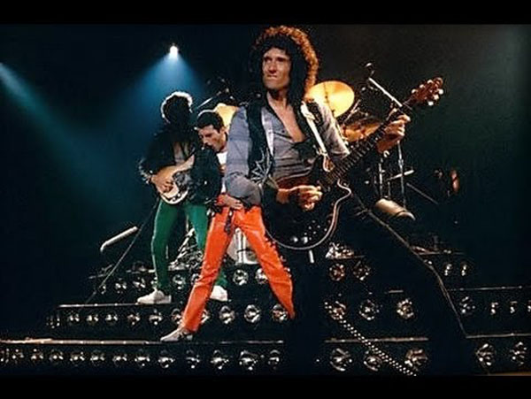 Queen on stage Caracas