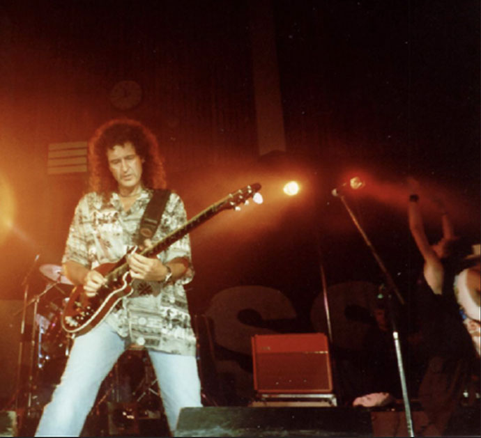 Brian May Rivermead Leisure Centre, QFC Freddie Party 04/09/1999