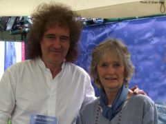 Brian May and Virginia McKenna