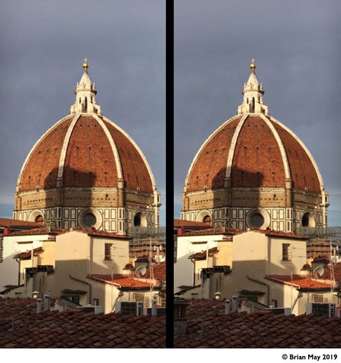 Brunelleschi cathedral - cross-eyed