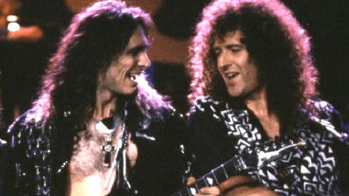 Steve Vai and Brian May