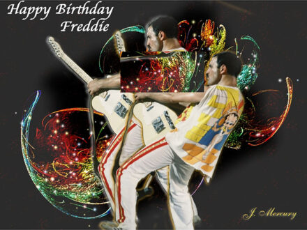 Happy Birthday Freddie Mercury - photo J Mercury