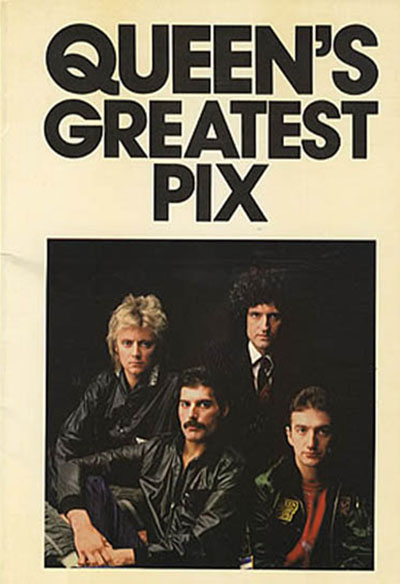 Queen's Greatest Pix book