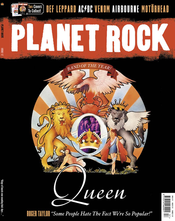 Planet Rock magazine - black cover