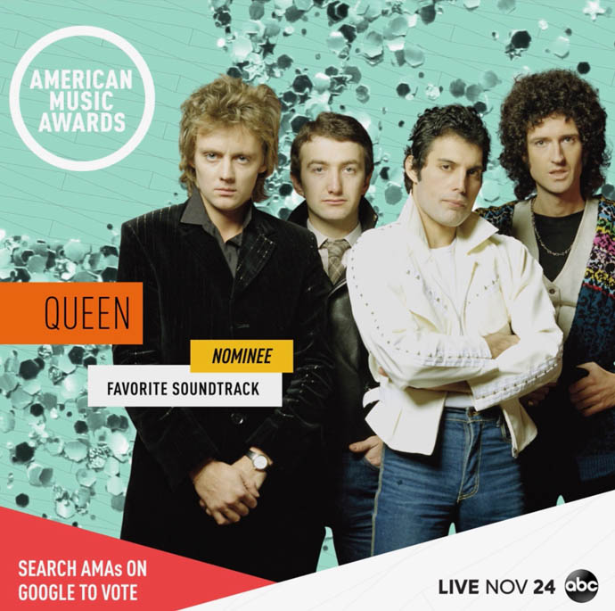 Queen soundtrack AMAS nomination