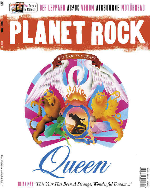 Planet Rock magazine - white cover