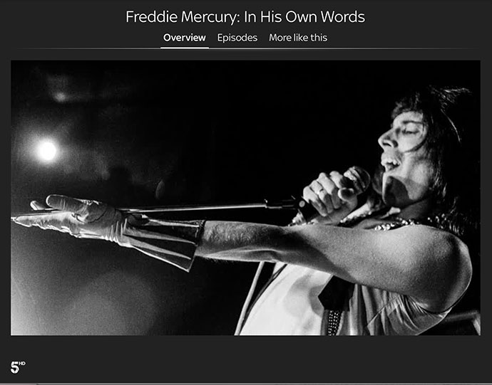 Freddie Mercury In His Own Words