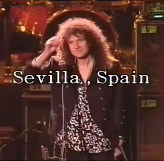 Brian May - Expo '92 Sevilla