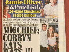 Daily Mail - Corbyn eats rats