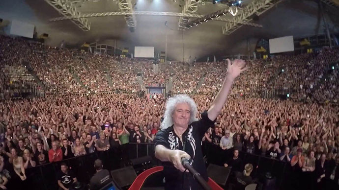 Brian with selfie stick Munich 2 Nov 2017