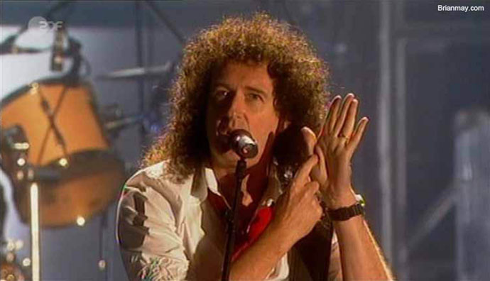 46664: Brian May - The Call - Green Point, S Africa