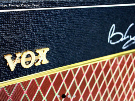 Brian May Vox Amp for Teenage Cancer Trust - close up
