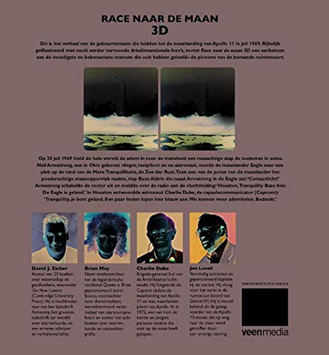 Race Naar De Maan 3D back cover