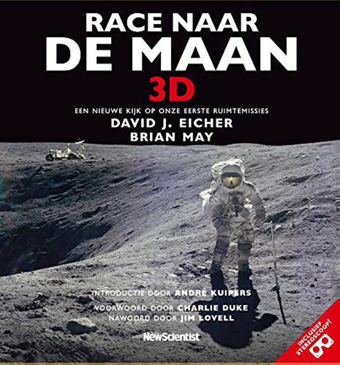 Race Naar De Maan 3D front cover