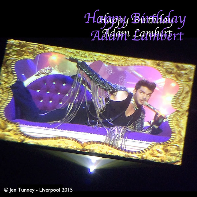 Happy Birthday Adam Lambert
