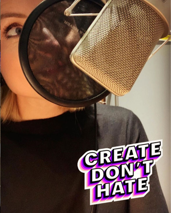 Create Don't Hate poster