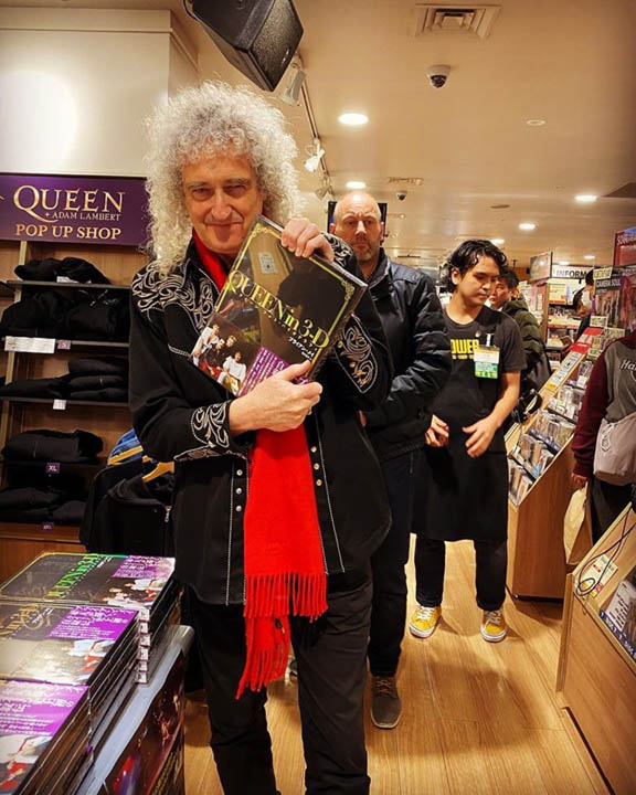 Bri at Tower Records by Agent Ashley