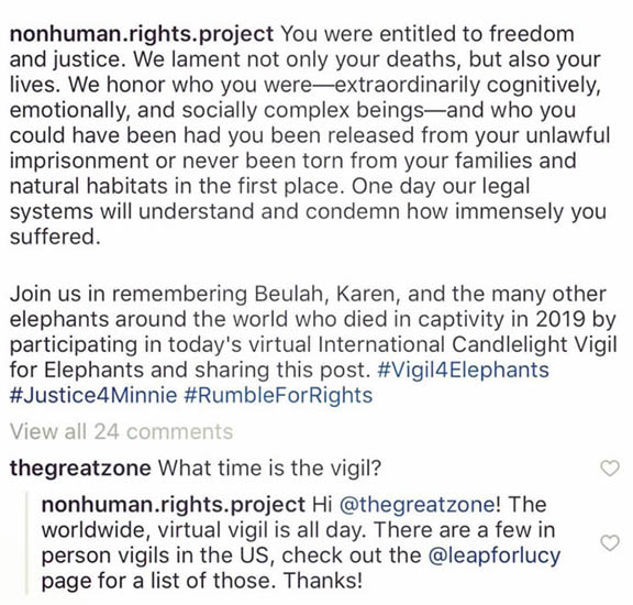 Nonhuman rights project post