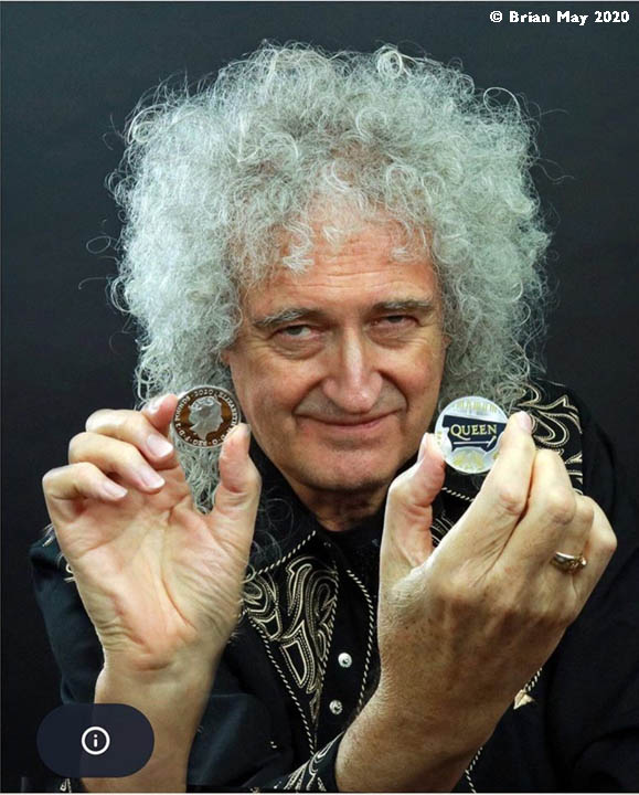 Bri shows coin - sleight of hand
