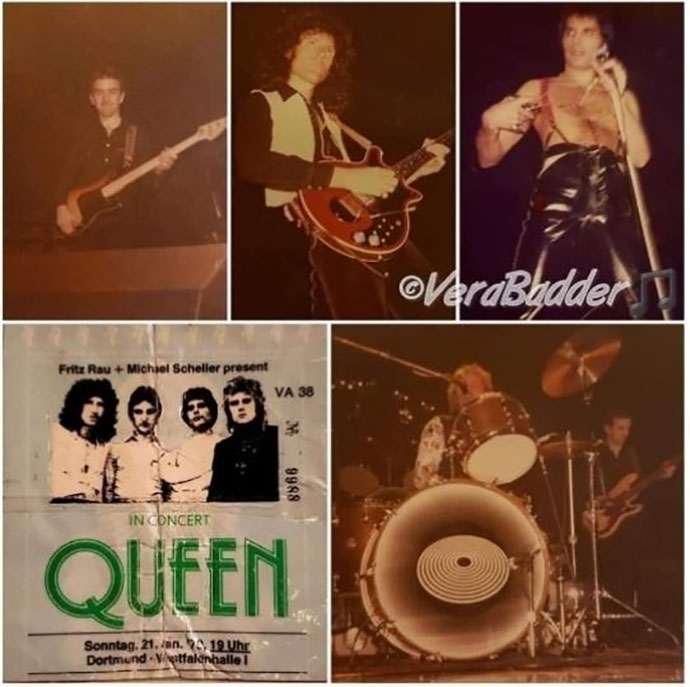 Queen, Westfallenhalle, Dortmund 21/01/1979 c. Vera Badder