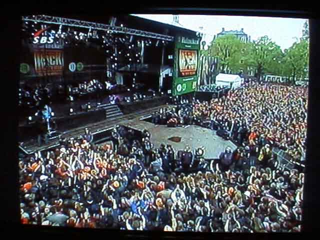 Queen's Day stage
