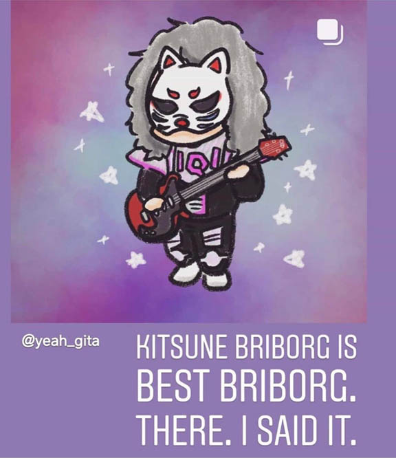 Kitsune Briborg by @yeah_gita
