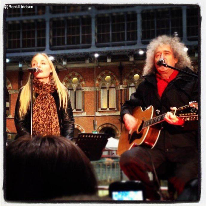 Brian and Kerry, St Pancras