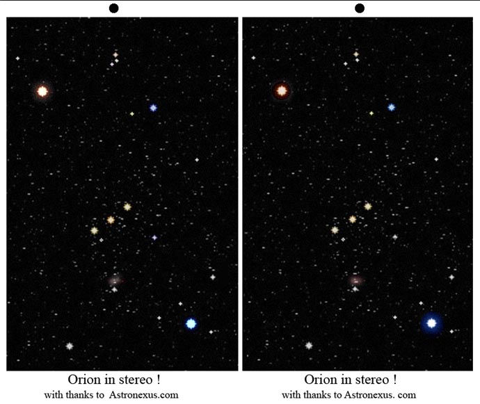 Orion in stereo