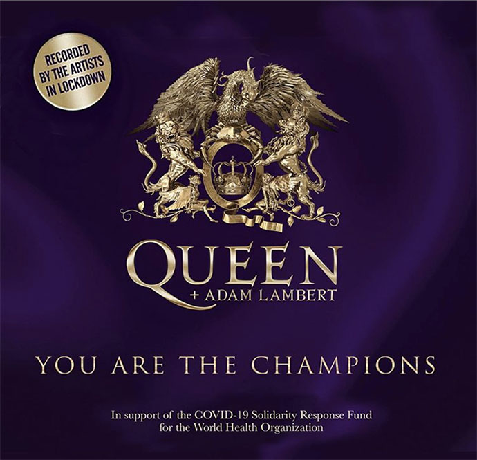 You Are The Champions cover art