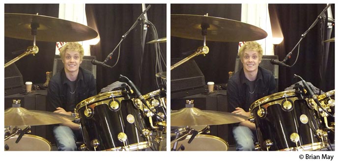 Rufus Taylor - assistant drummer